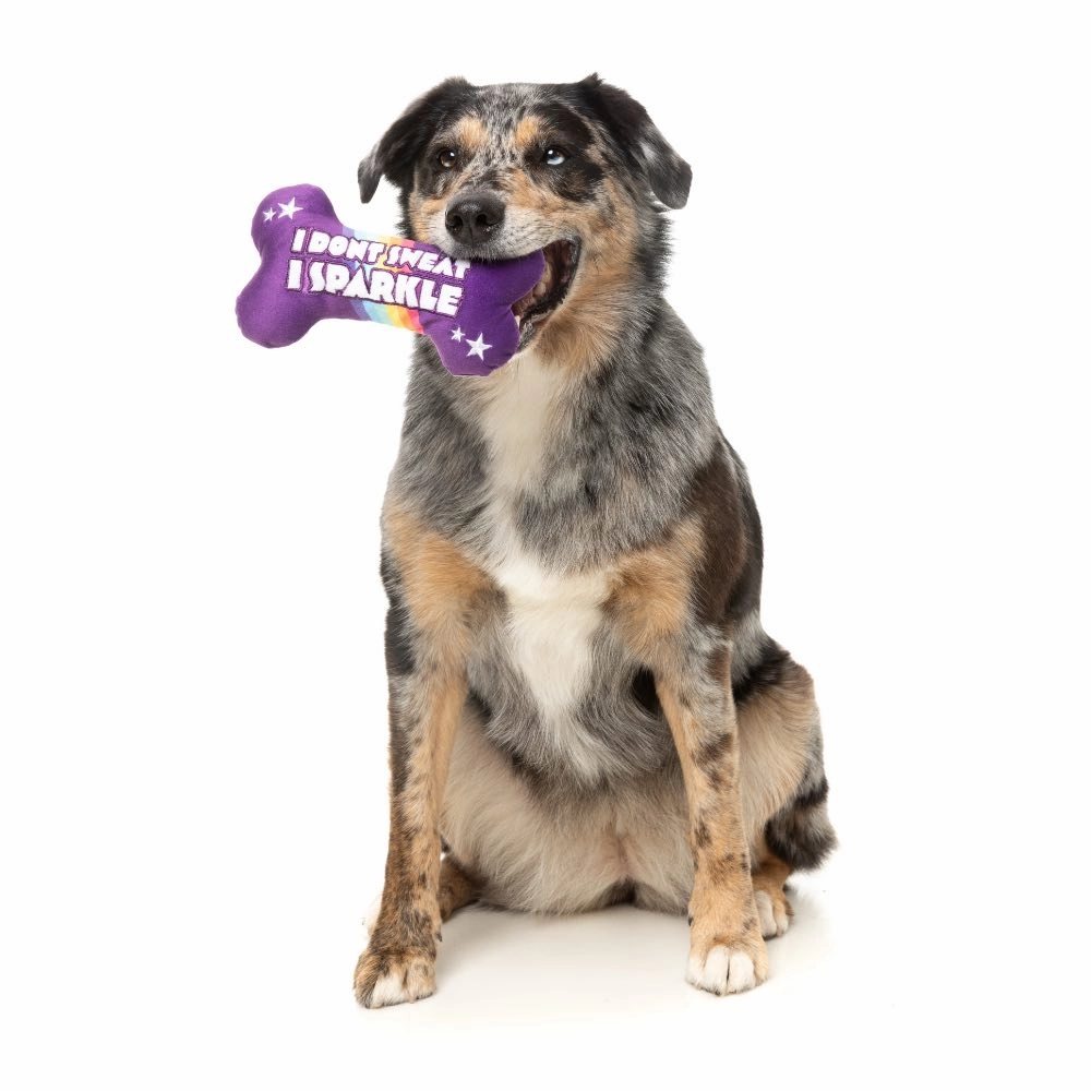 15% OFF: FuzzYard Sparkle Bone Dog Toy