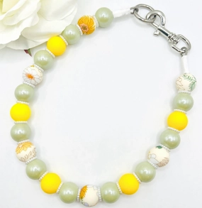1930's Flora Vintage Glam Beaded Collar