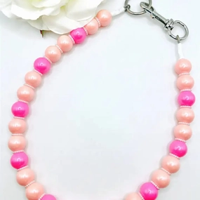 1950's Sock Hop Vintage Glam Beaded Collar