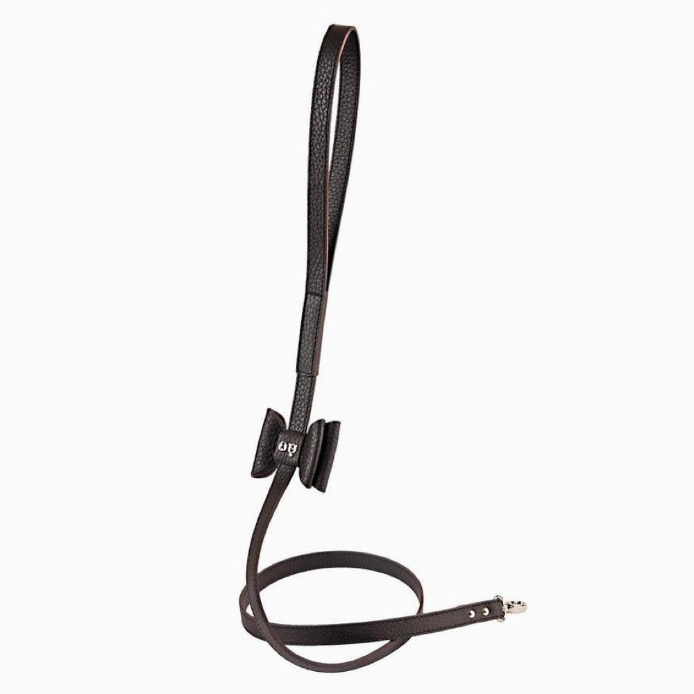 30% OFF: Moshiqa Bisou Leather Dog Leash (Brown)