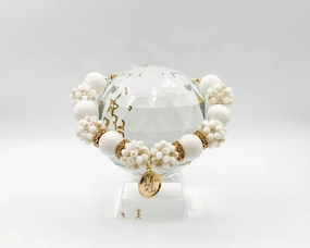 "Pearl Crystals" Necklace