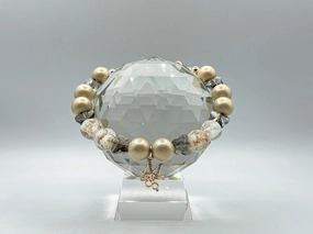 "Shimmer Fairy" Beaded Necklace
