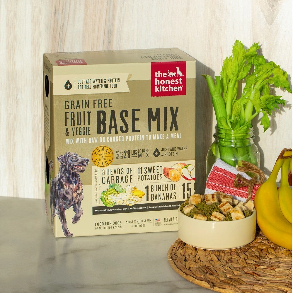 Adult Grain Free Fruit & Veggie Base Mix Dehydrated Dog Food