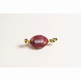 AFL Brisbane Lions Footy Dog Rope Toy