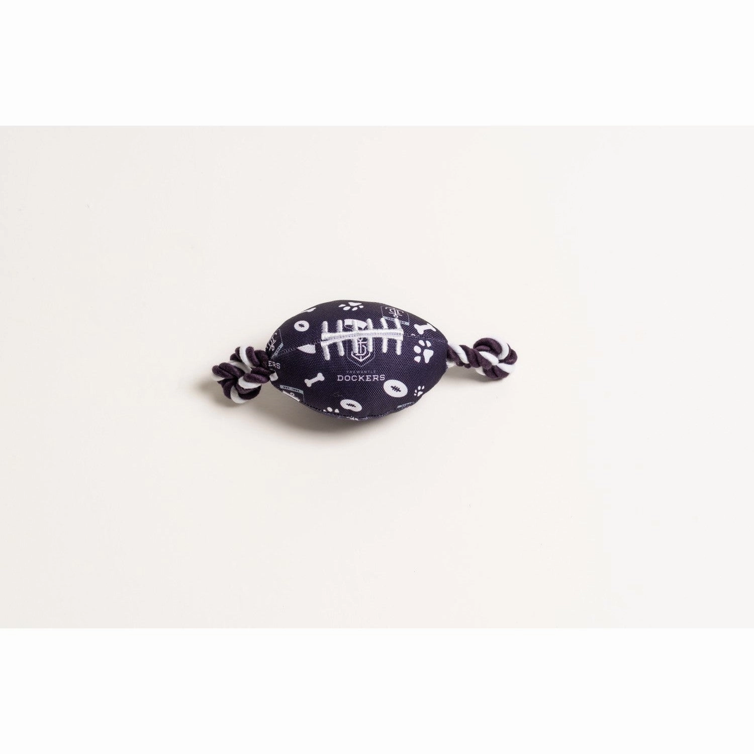 AFL Fremantle Dockers Footy Dog Rope Toy