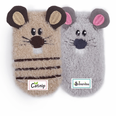AFP Cat Socks-Mouse Sock - 2 Pack