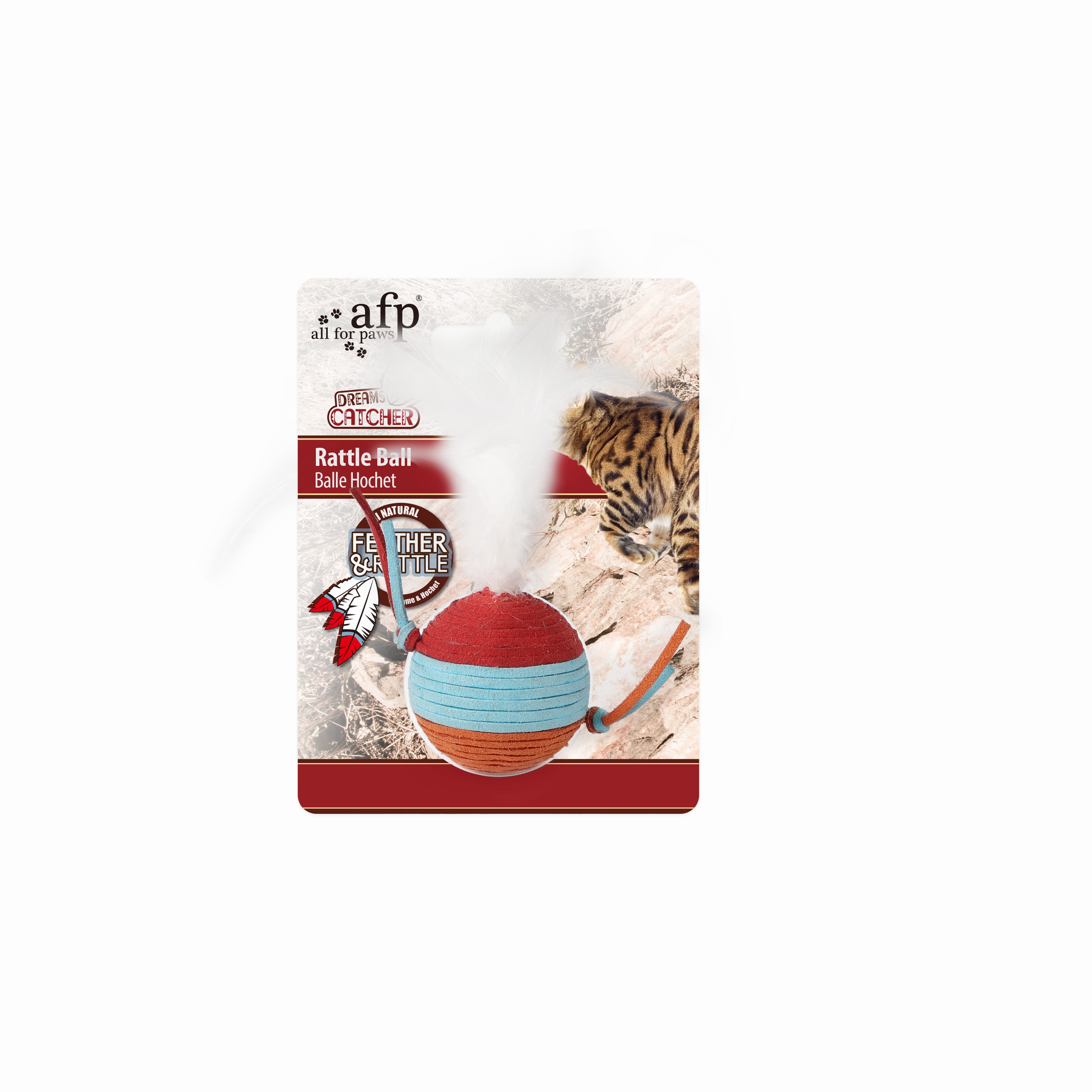 AFP Dream Catcher - Rattle Ball - Engaging Cat Toy