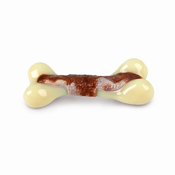 AFP Super Nylon Bone With Beef Flavour infused Dog Toy (Large)
