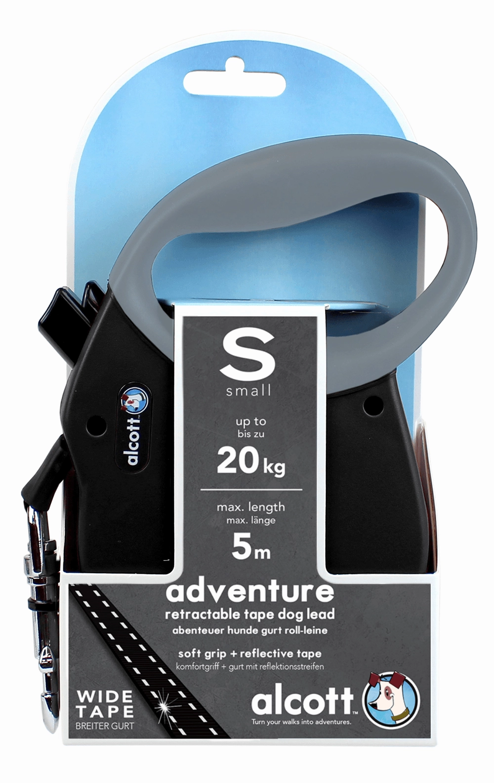 Alcott Adventure Retractable Leash for Dog