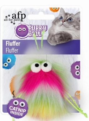 All For Paws Fluffer Cat Toy Pink