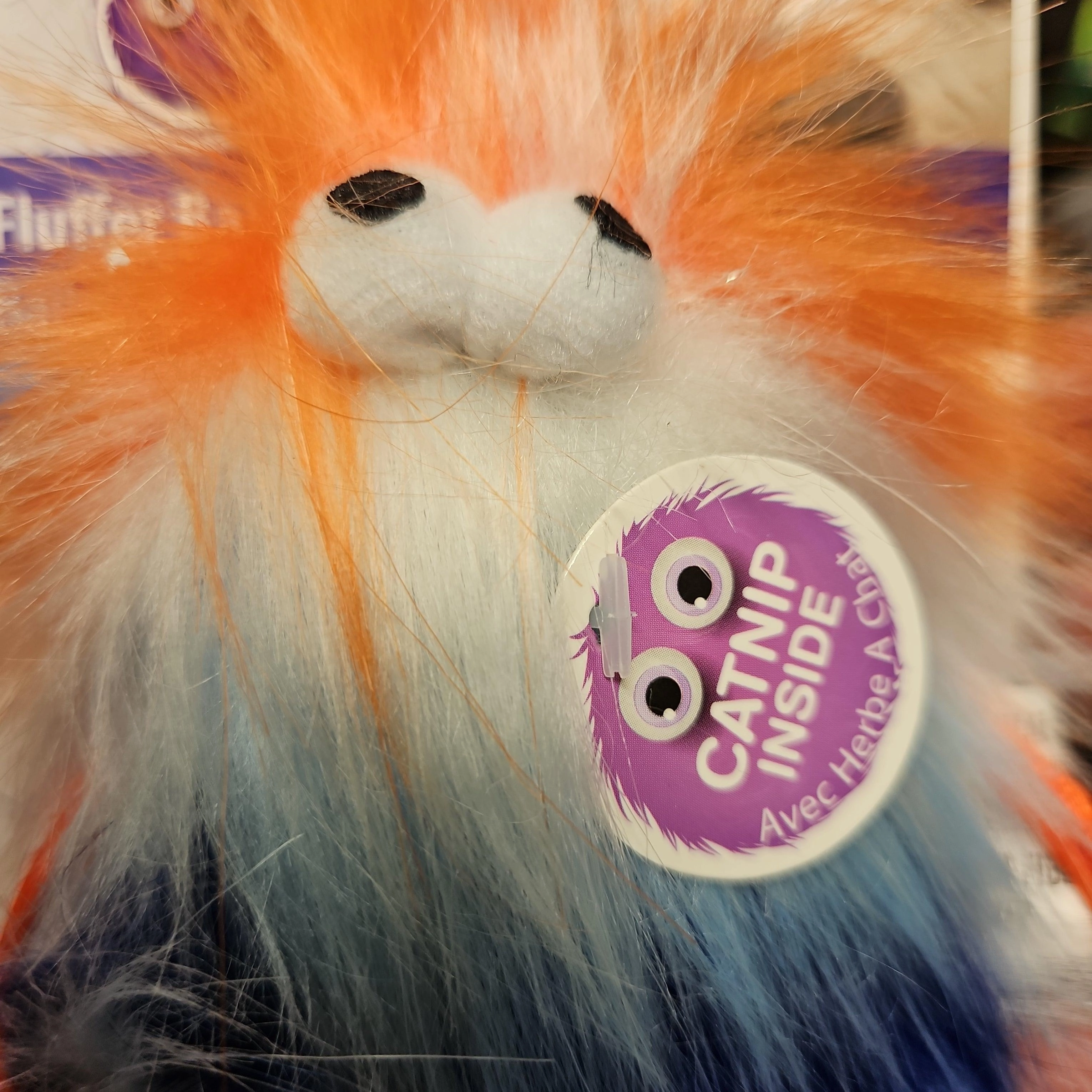 All For Paws Furry Ball Fluffer Orange