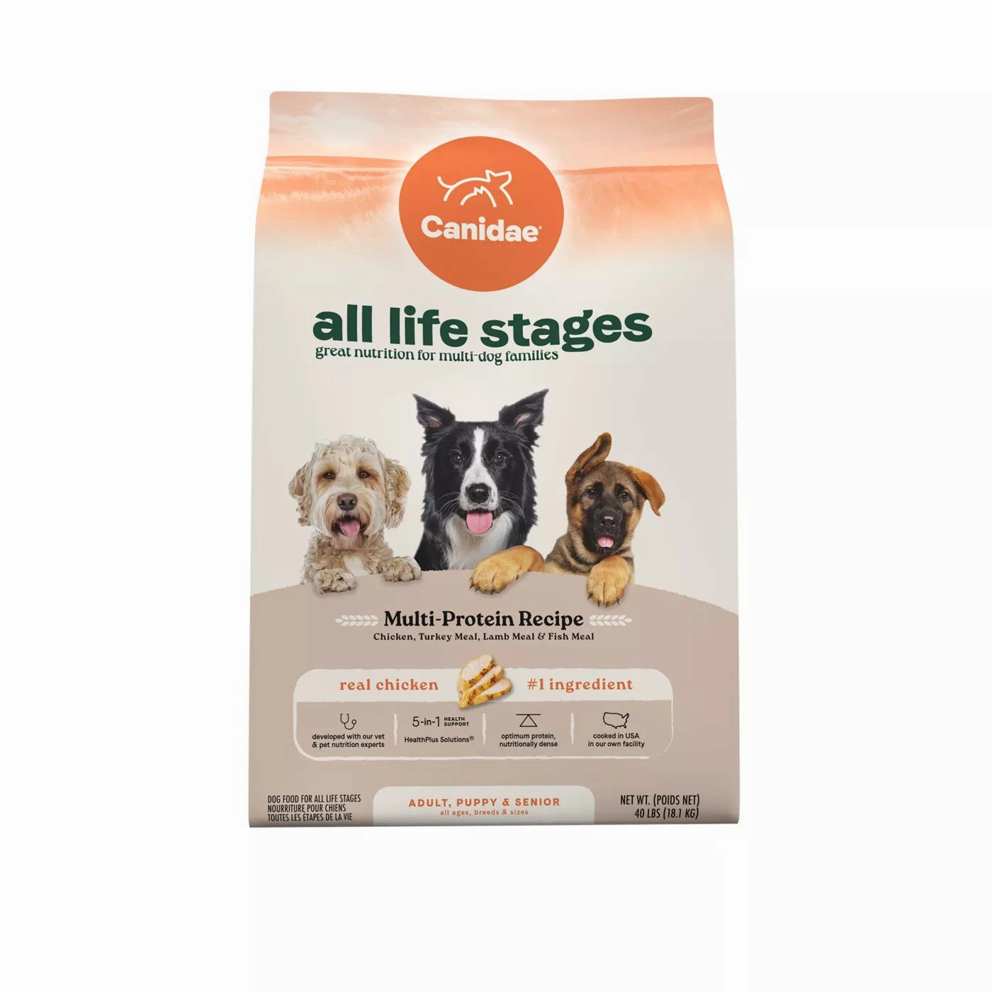 All Life Stages - Multi-Protein Formula Chicken, Turkey and Lamb Dog Dry Food