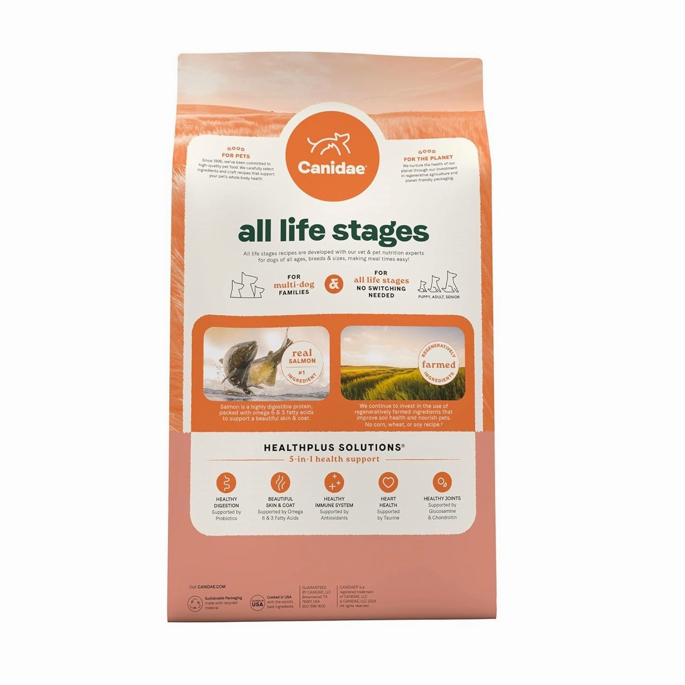 All Life Stages - Real Salmon & Ancient Dog Dry Food