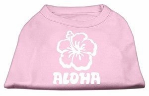 Aloha Flower Screen Print Shirt in Many Colors