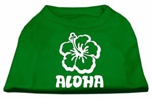Aloha Flower Screen Print Shirt in Many Colors
