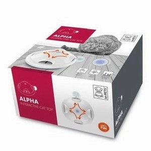 ALPHA Interactive Cat Toy - White