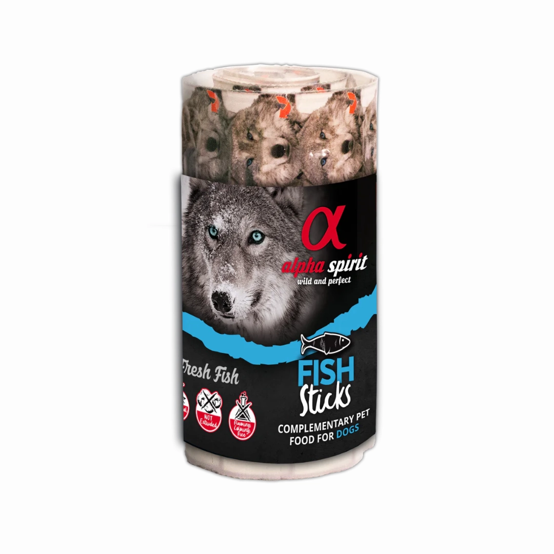 Alpha Spirit Fish Stick Dog Treats
