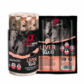 Alpha Spirit Liver Stick Dog Treats