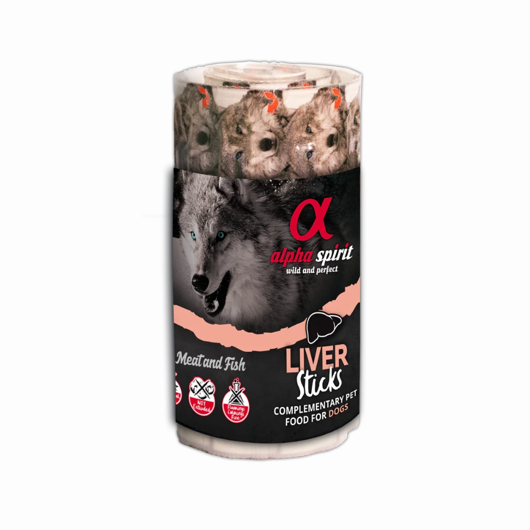 Alpha Spirit Liver Stick Dog Treats