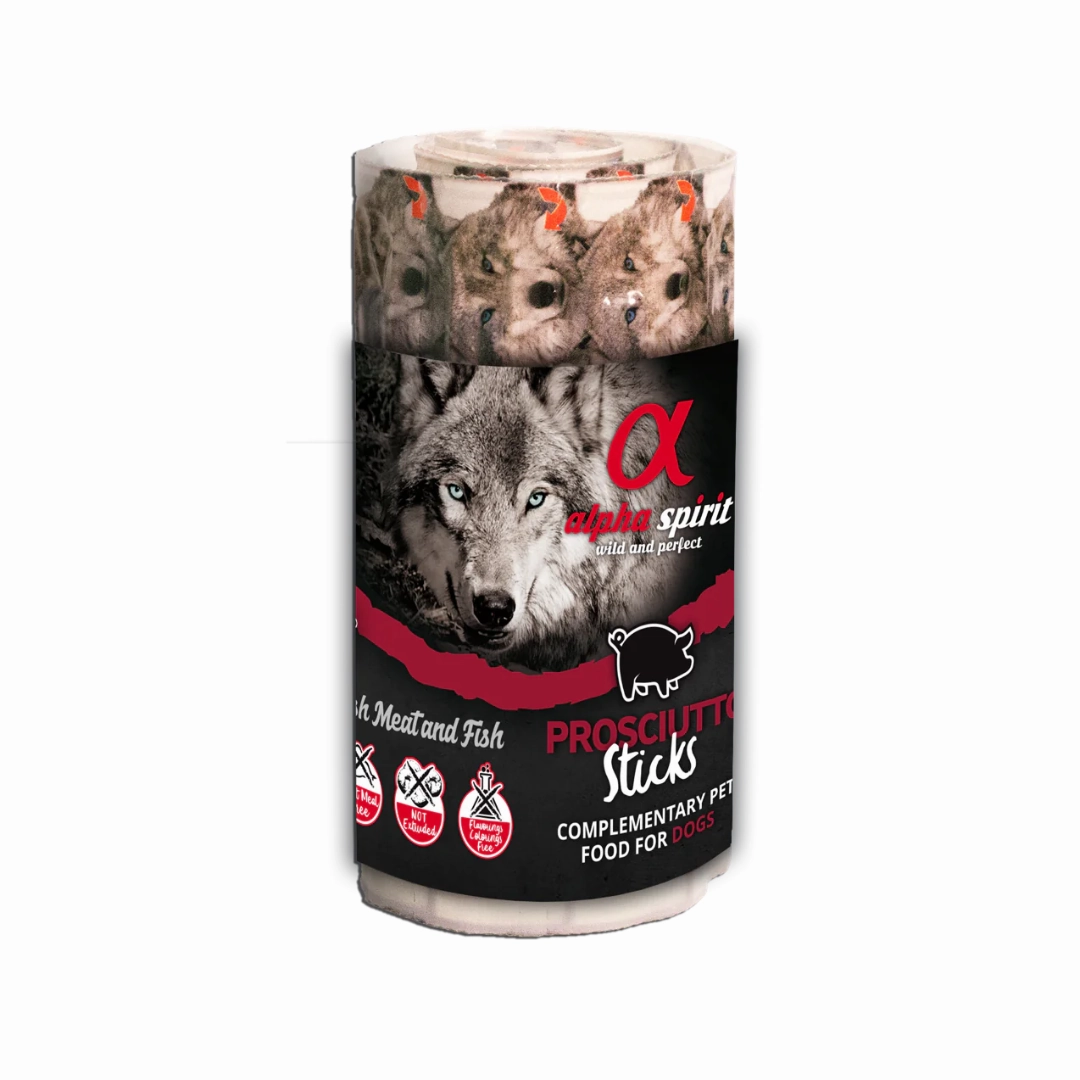 Alpha Spirit Prosciutto Stick Dog Treat