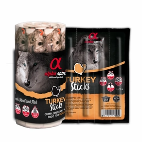 Alpha Spirit Turkey Stick Dog Treats