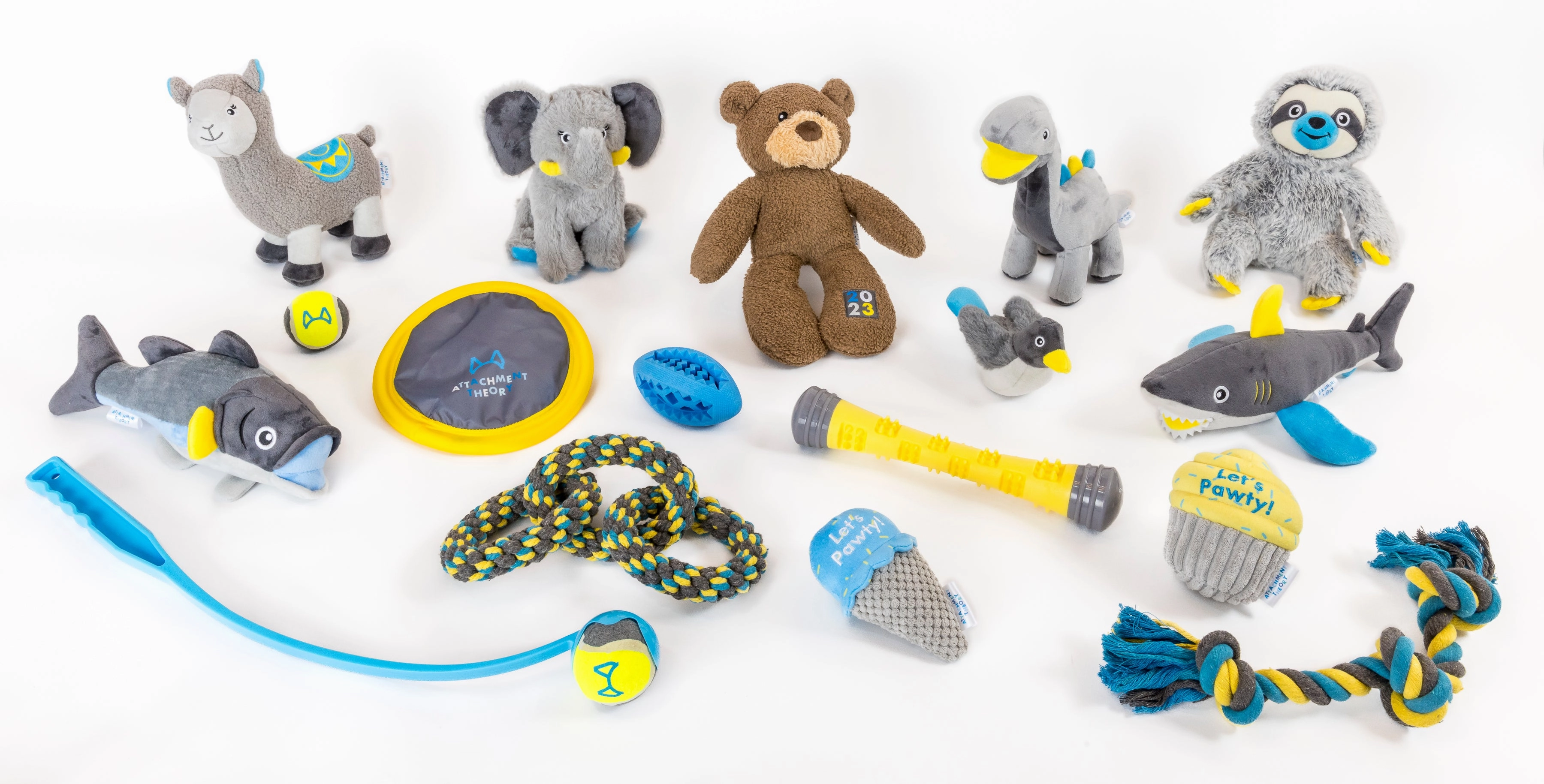 Attachment Theory Plush Bass Toy for Dogs