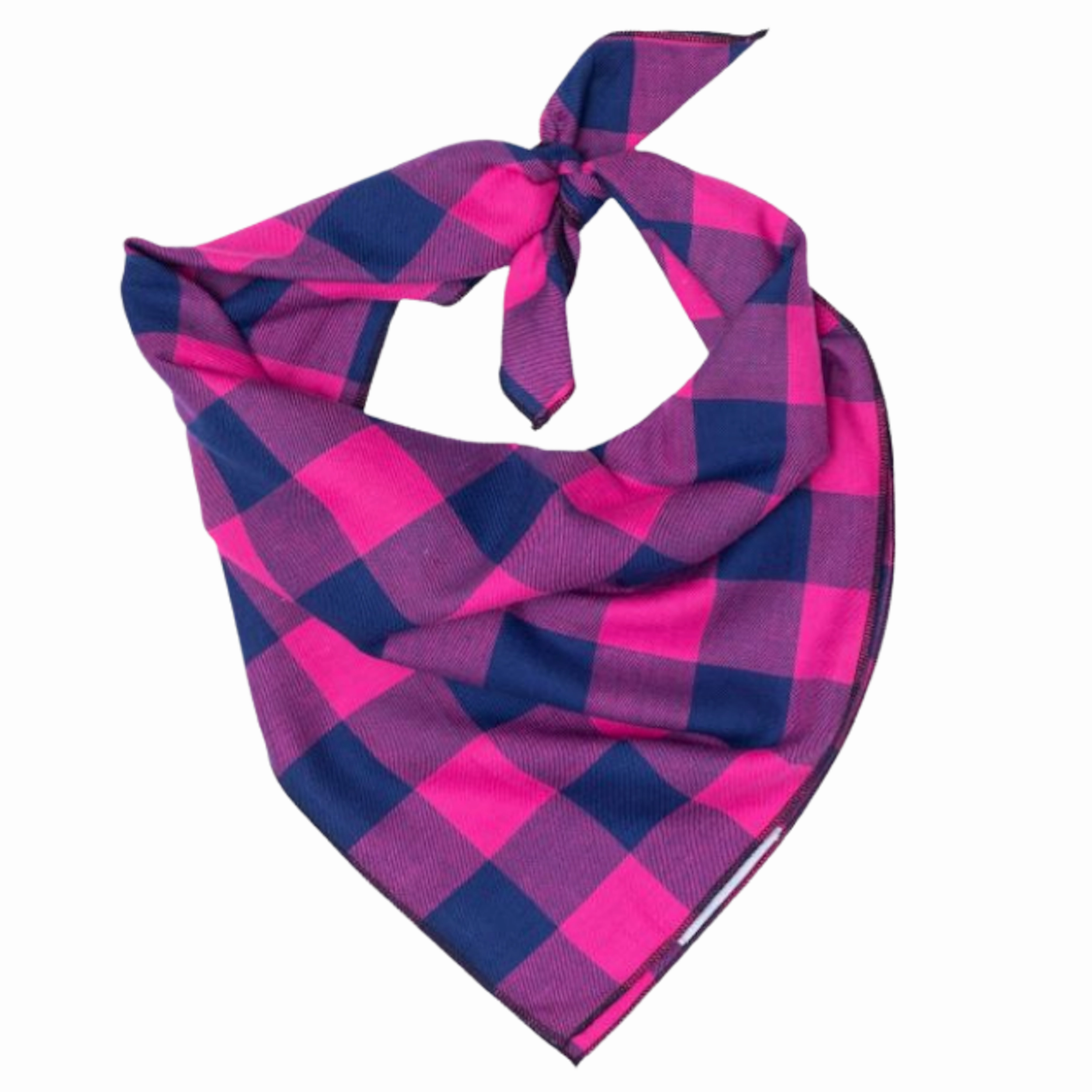 Bandana | Buffalo Check Pink & Navy