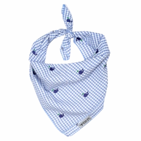 Bandana | Gingham Whales