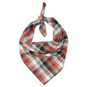 Bandana | Light Olive Plaid