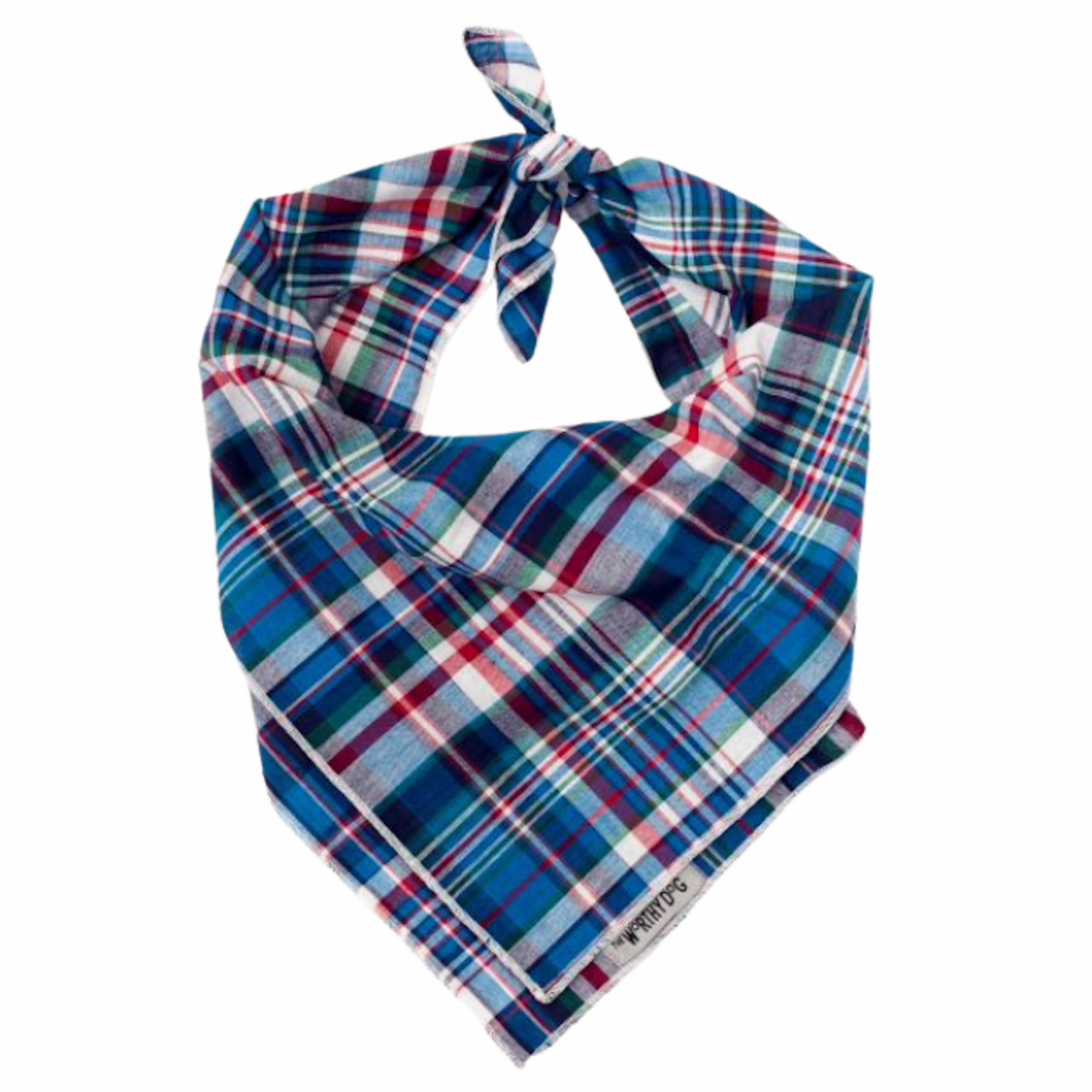 Bandana | Madras Blue Plaid