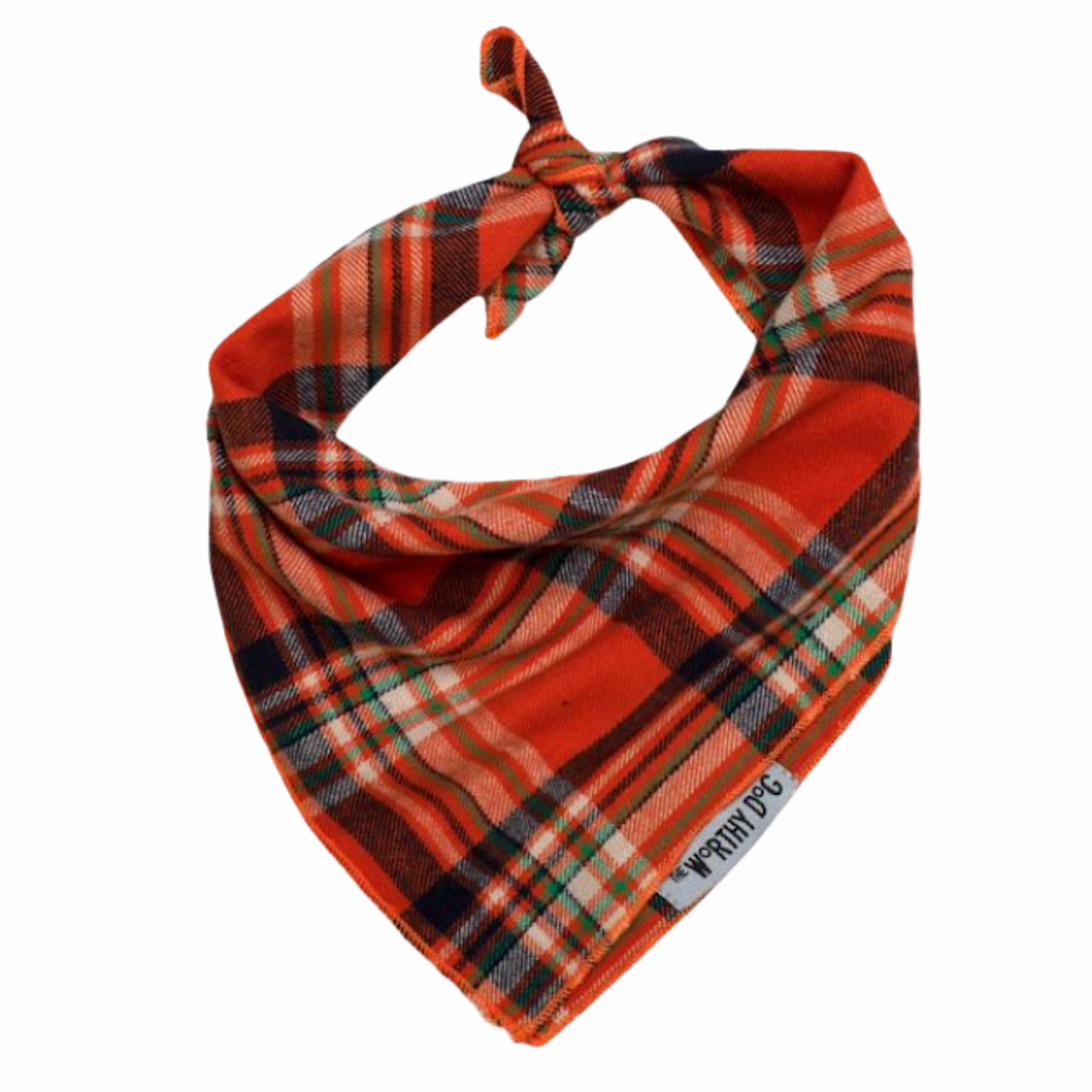 Bandana | Orange Plaid