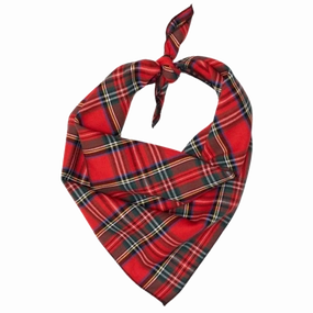 Bandana | Ruby Red Plaid