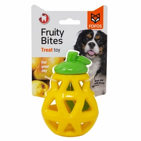 Barkbutler x Fofos Fruity Bites Treat Dispensing Pear for Dogs