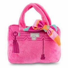 Barkin Bag Dog Toy - Pink Large