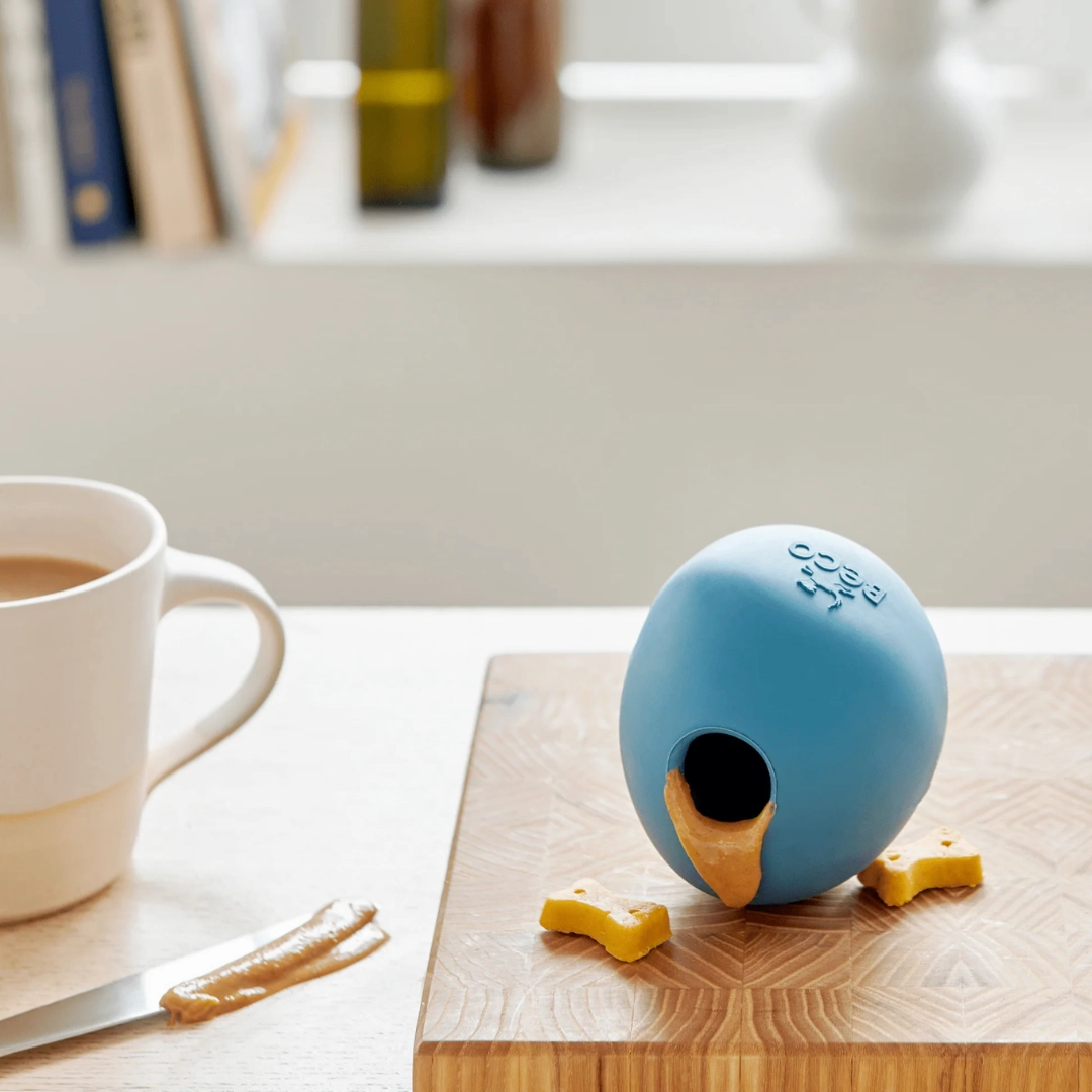 Beco Blue Rubber Wobble Ball