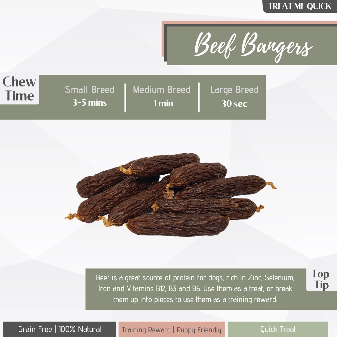 Beef Bangers