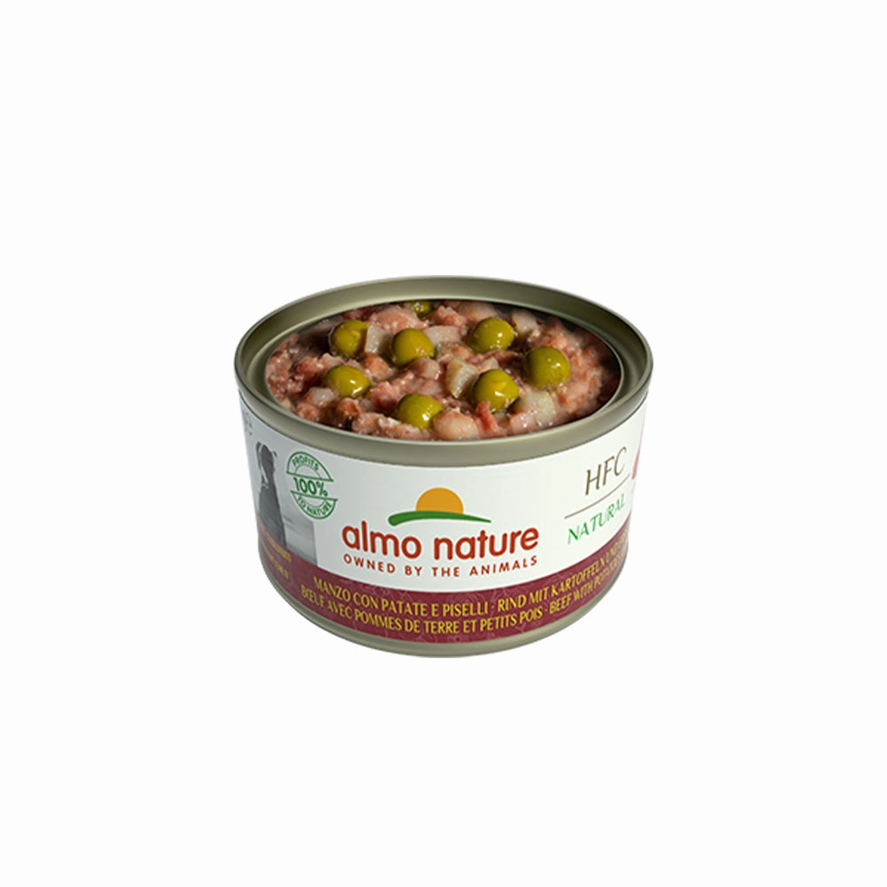 Beef with Potatoes and Peas Dog Can