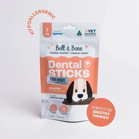 Bell & Bone - Salmon with Mint & Charcoal Dog Dental Treats