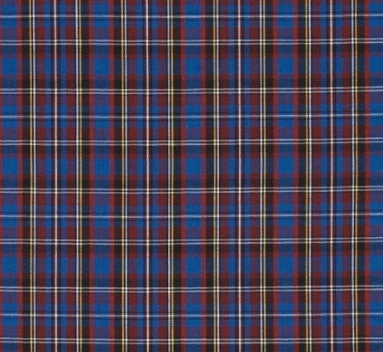 Blue Plaid School Boy Bow Tie Dog Collar