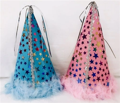 Blue Star Party Hat