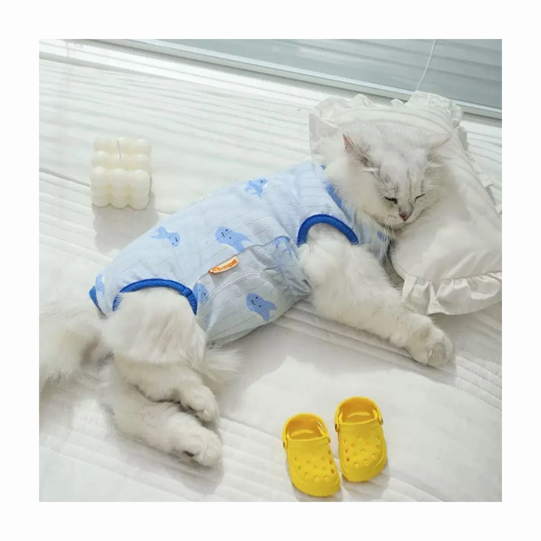 Blue Whale Baby Bodysuit