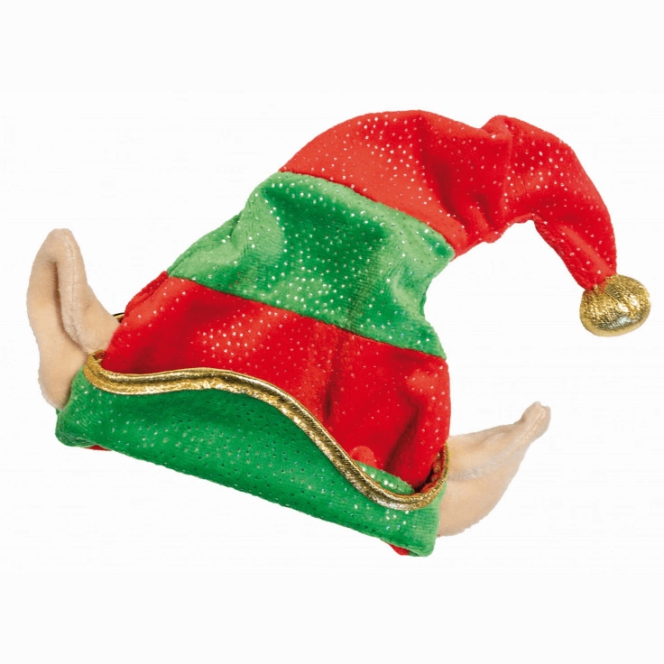 Bobby Christmas Hat Elf Ears -15 Cm