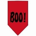 Boo Screen Print Bandana in Many Colors