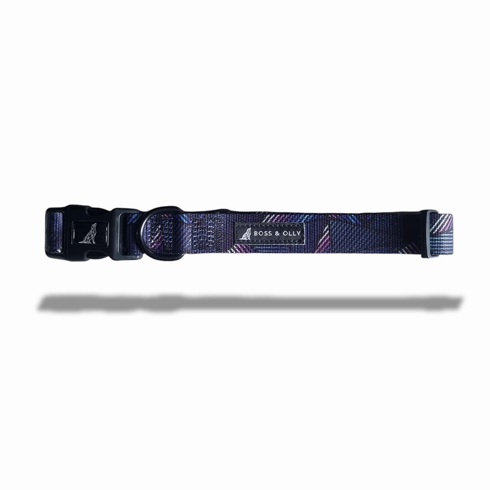 Boss & Olly Dog Collar (Midnight Dreams)