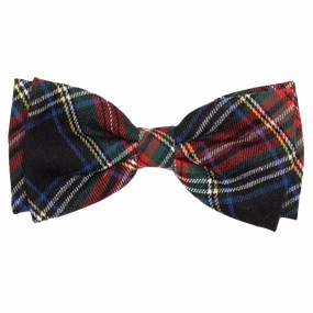 Bow Tie | Black Stewart Plaid
