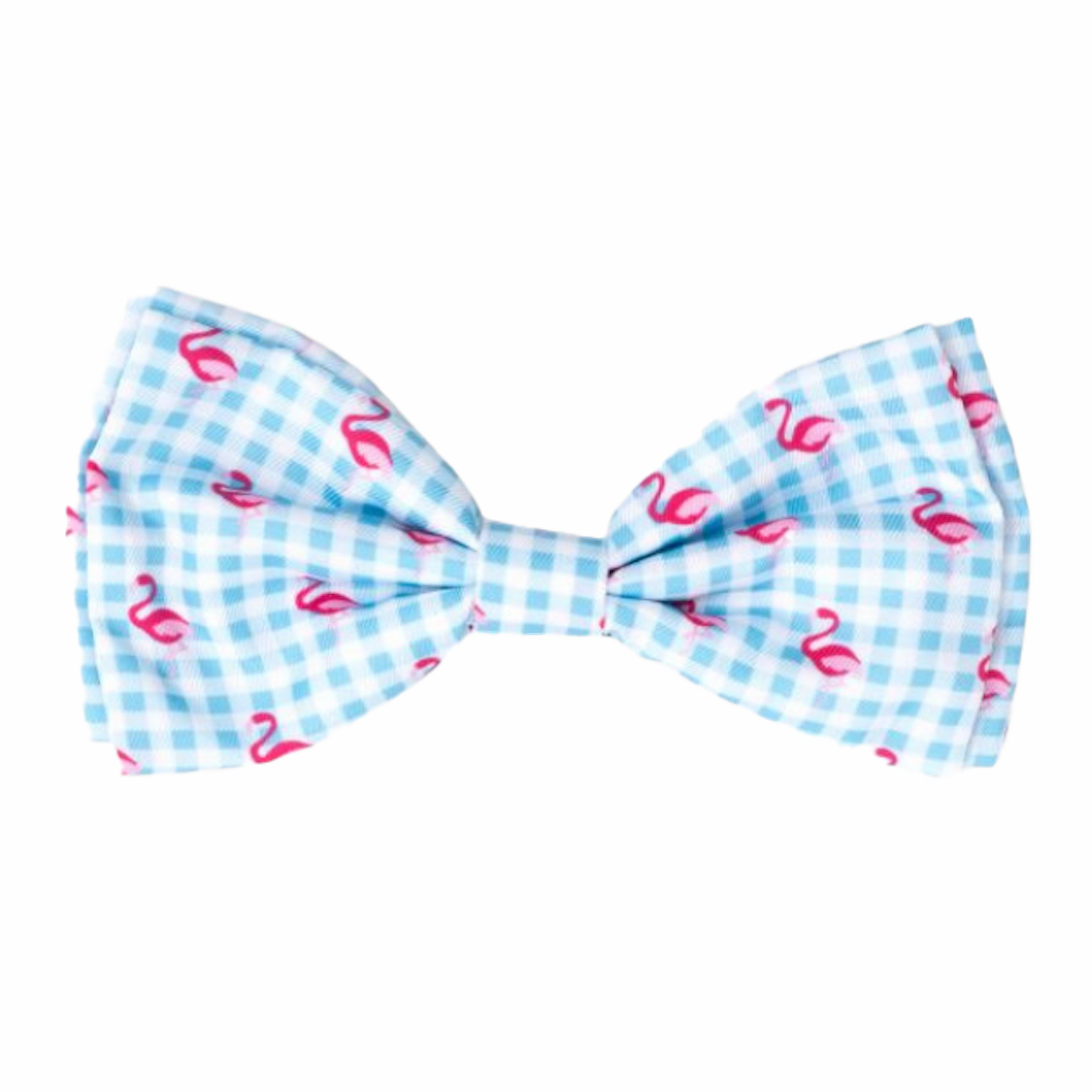 Bow Tie | Gingham Flamingo