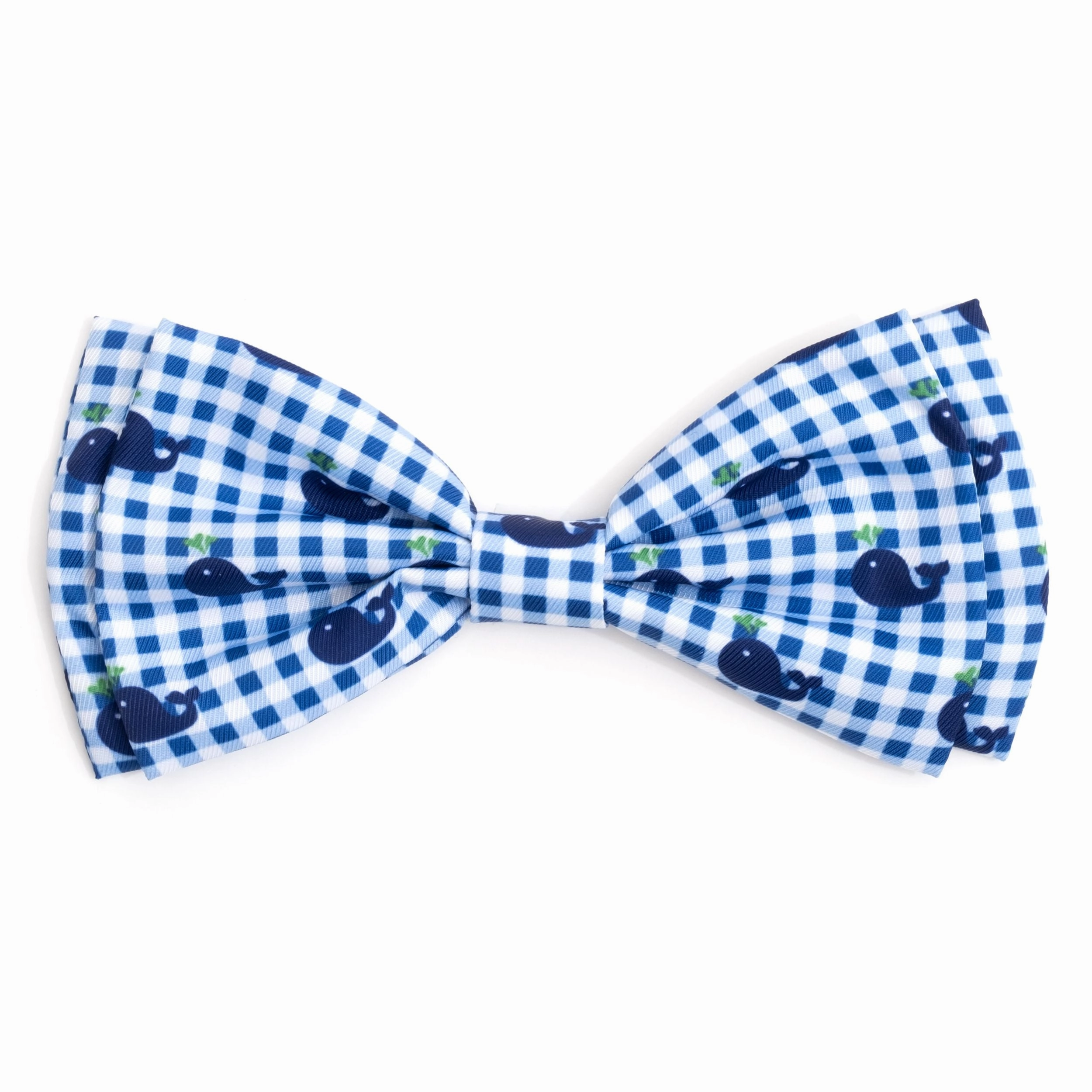 Bow Tie | Gingham Whales