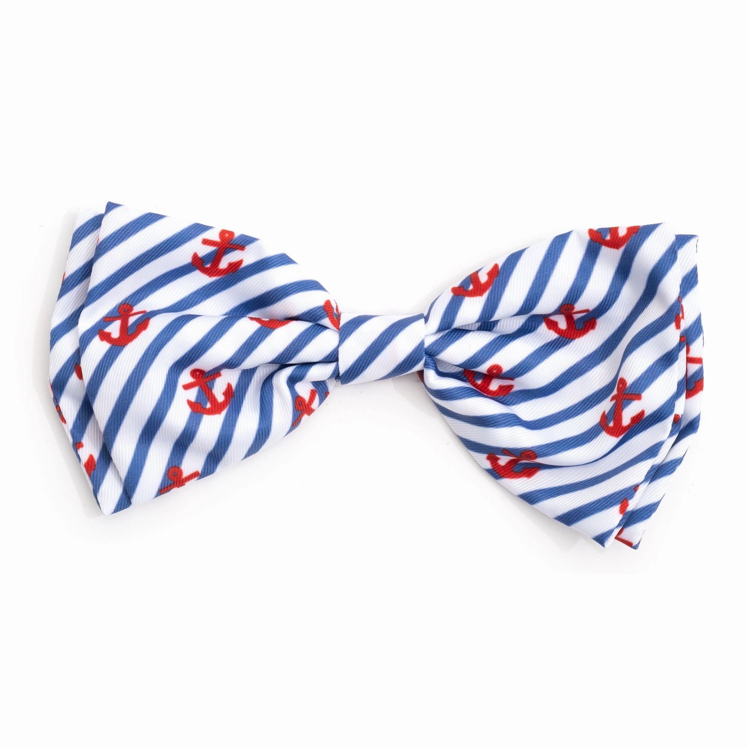 Bow Tie | Navy Stripe Anchors