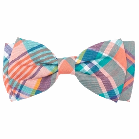 Bow Tie | Peach Plaid