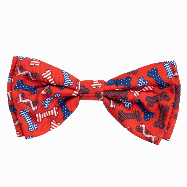Bow Tie | Preppy Bones Red
